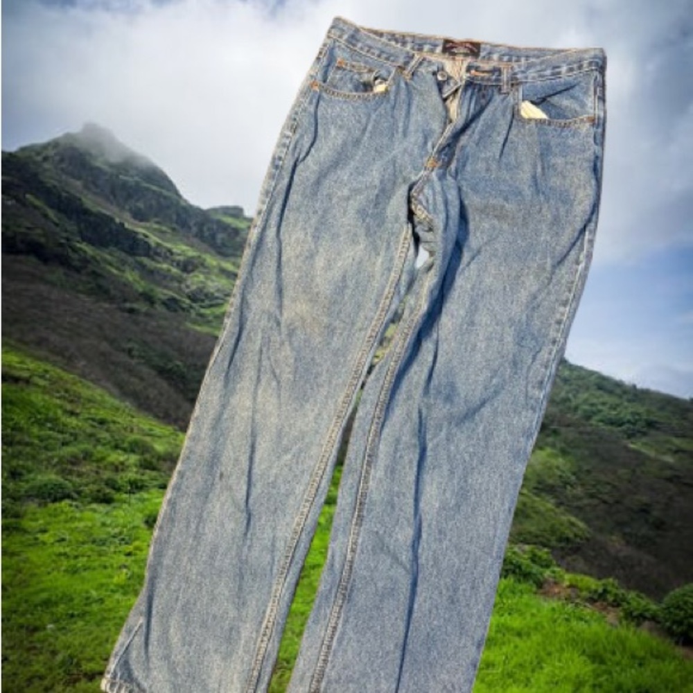 Architect Light Blue Relaxed Fit Jeans - 33x30